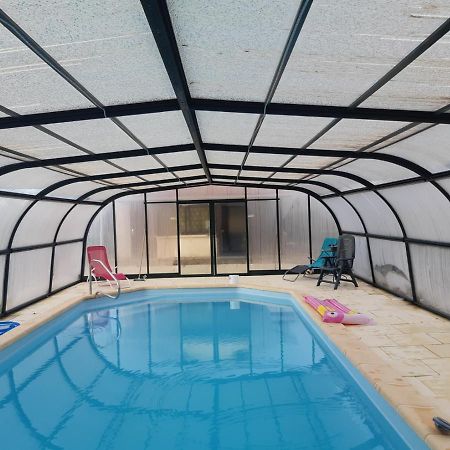 maison a la campagne avec piscine Flayat Extérieur photo
